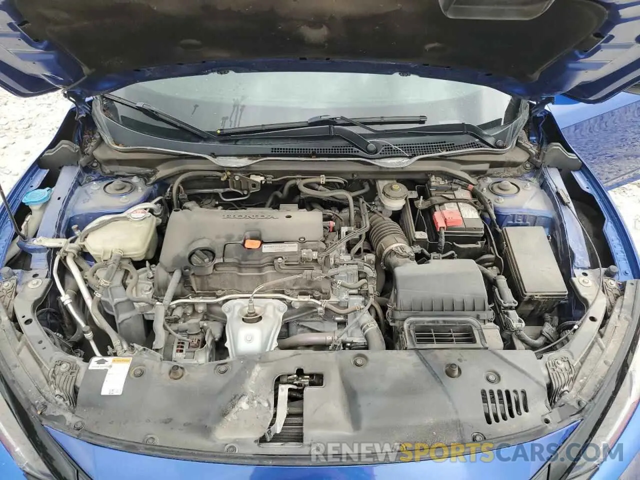 11 fotografías del automóvil dañado 2HGFC2F86MH538926 HONDA CIVIC 2021