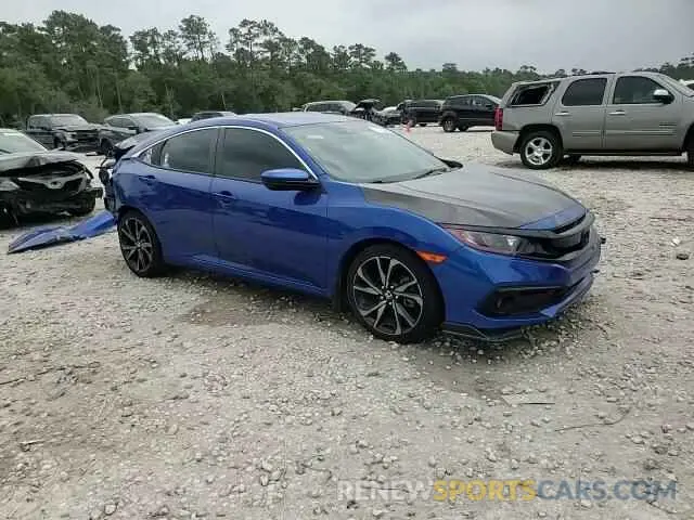 14 fotografías del automóvil dañado 2HGFC2F86MH538926 HONDA CIVIC 2021