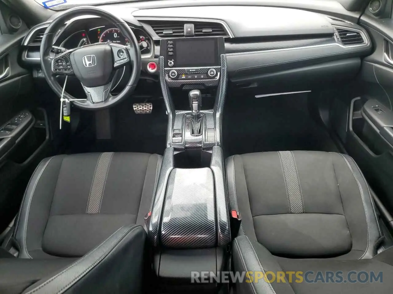 8 fotografías del automóvil dañado 2HGFC2F86MH538926 HONDA CIVIC 2021