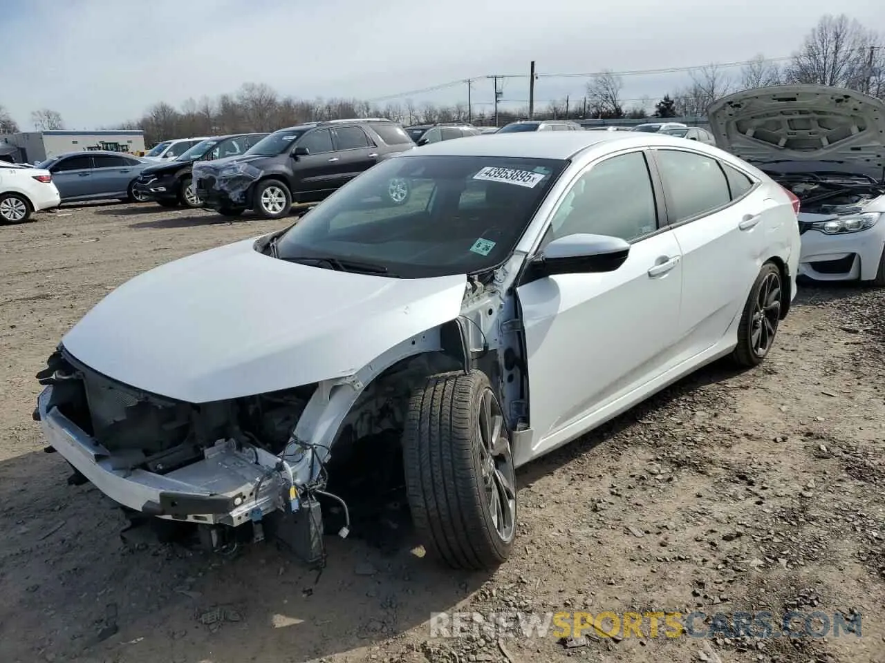 1 fotografías del automóvil dañado 2HGFC2F86MH541034 HONDA CIVIC 2021