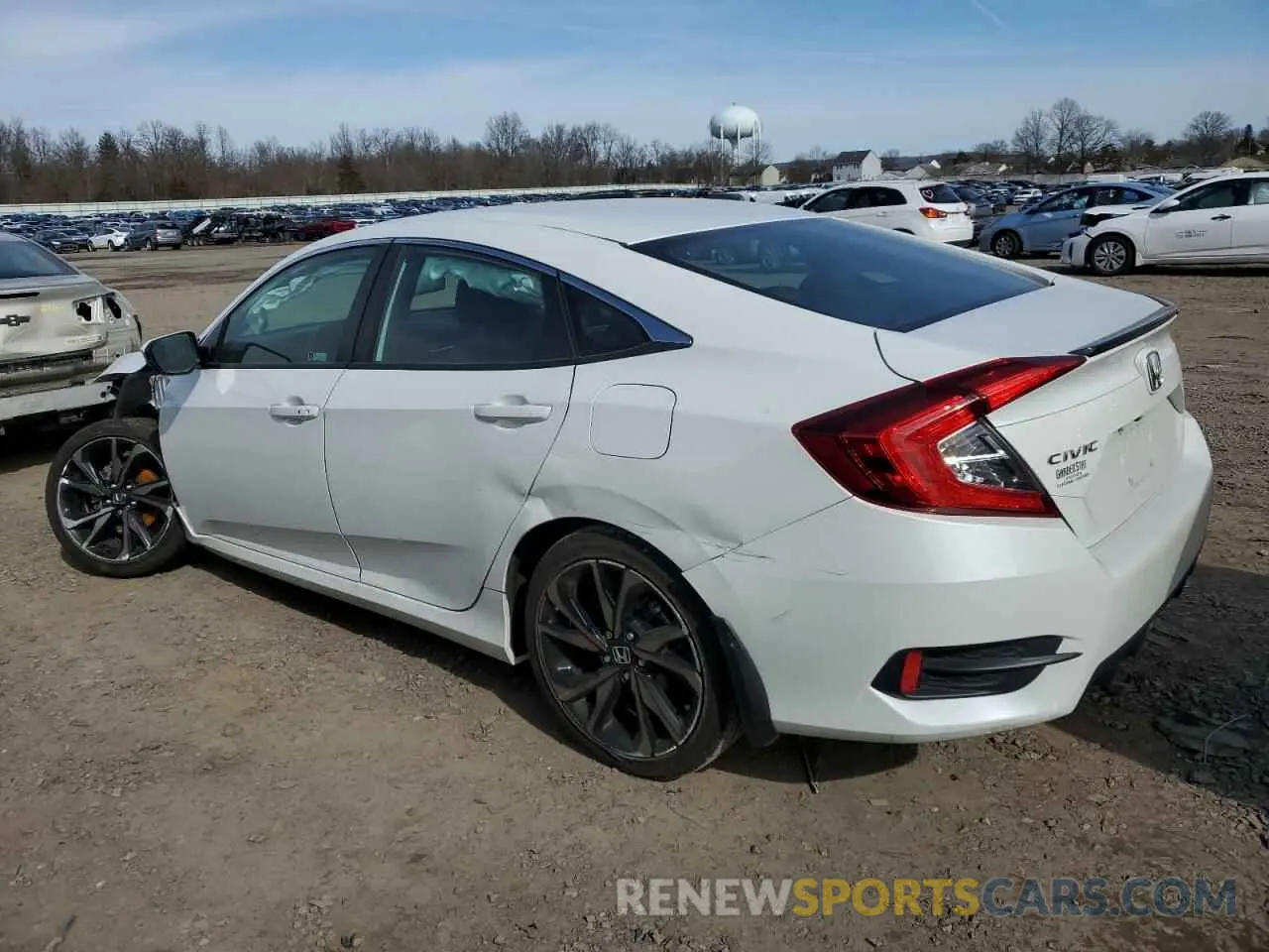 2 fotografías del automóvil dañado 2HGFC2F86MH541034 HONDA CIVIC 2021