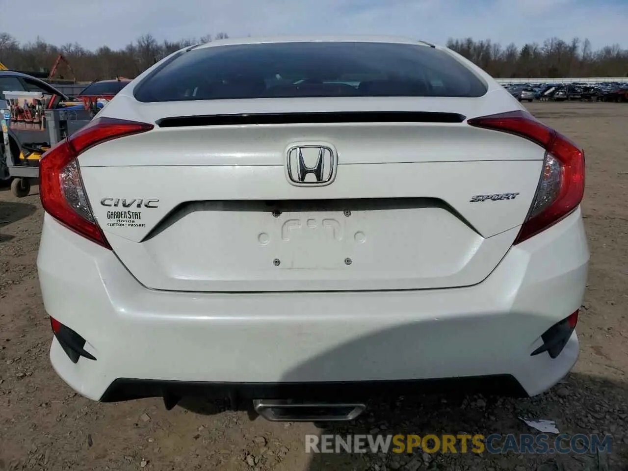 6 fotografías del automóvil dañado 2HGFC2F86MH541034 HONDA CIVIC 2021