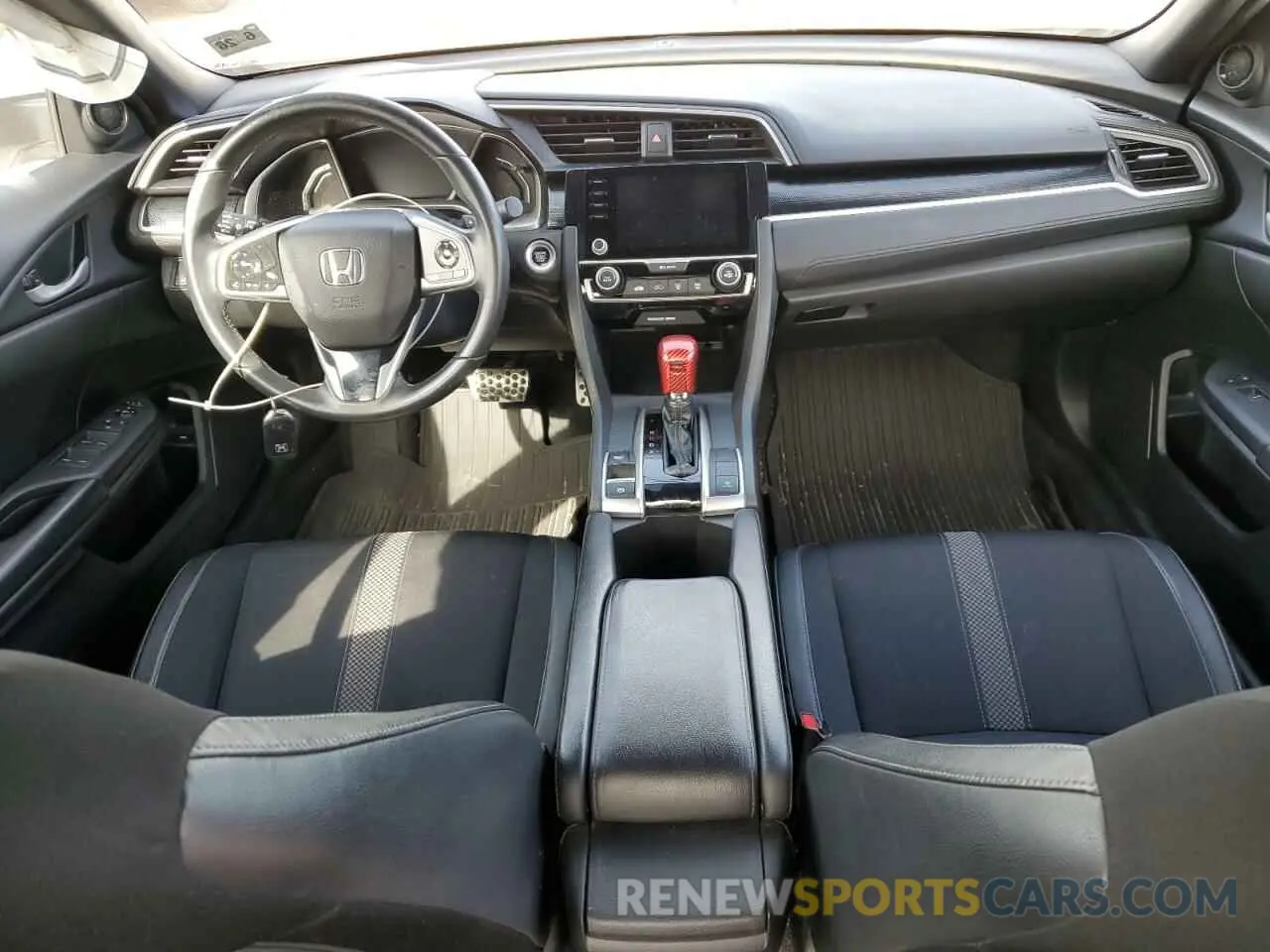 8 fotografías del automóvil dañado 2HGFC2F86MH541034 HONDA CIVIC 2021