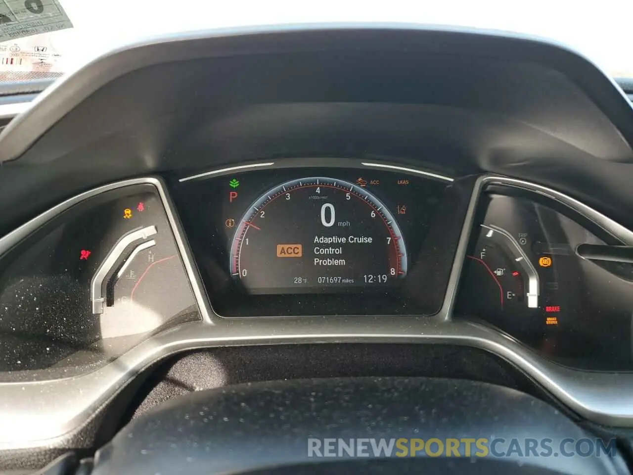 9 fotografías del automóvil dañado 2HGFC2F86MH541034 HONDA CIVIC 2021