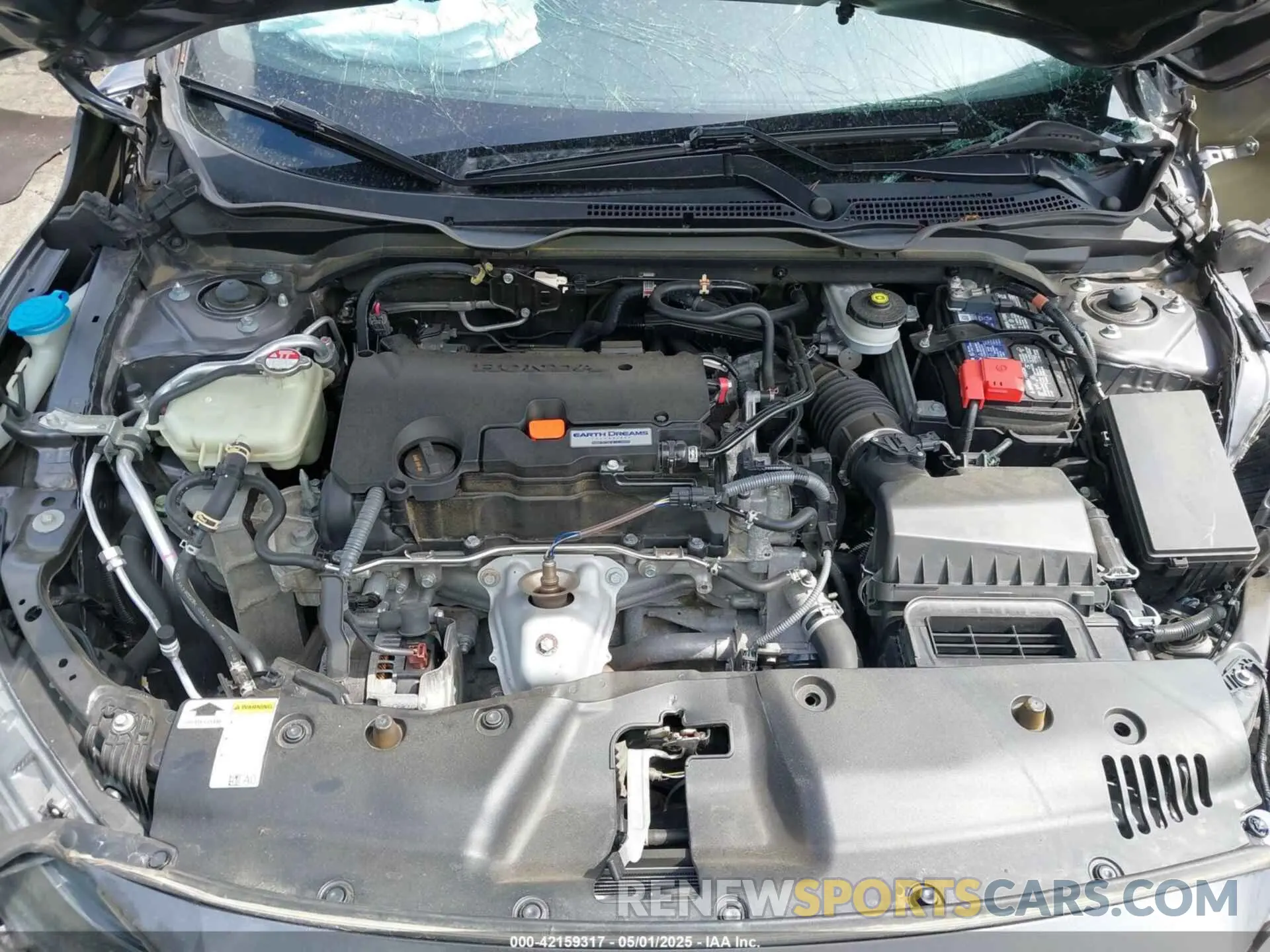10 fotografías del automóvil dañado 2HGFC2F86MH550736 HONDA CIVIC 2021