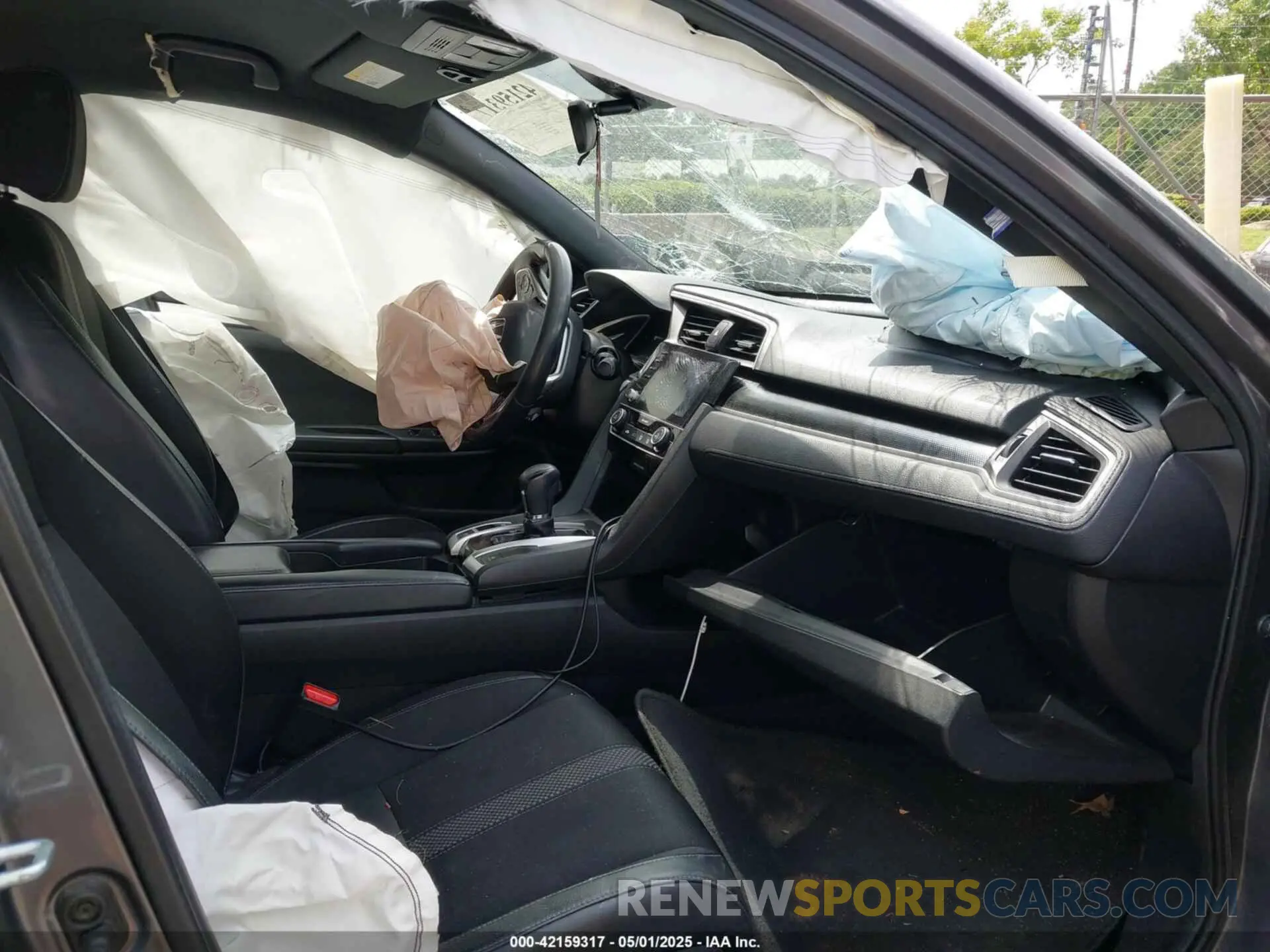 5 fotografías del automóvil dañado 2HGFC2F86MH550736 HONDA CIVIC 2021