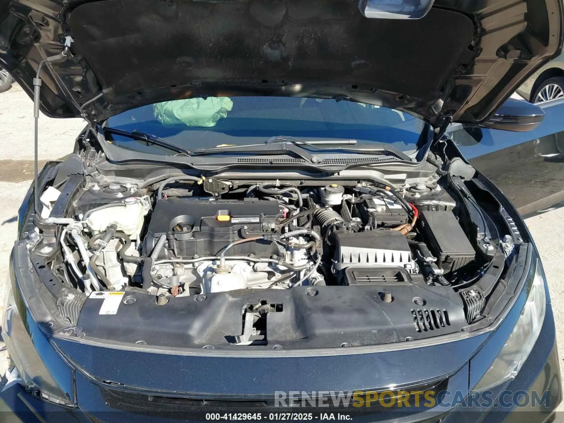 10 fotografías del automóvil dañado 2HGFC2F86MH551028 HONDA CIVIC 2021