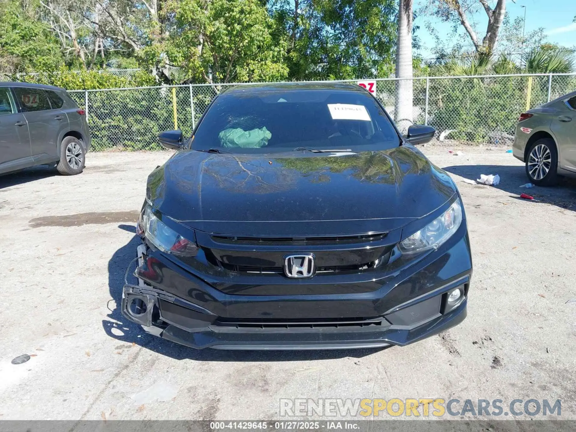 12 fotografías del automóvil dañado 2HGFC2F86MH551028 HONDA CIVIC 2021