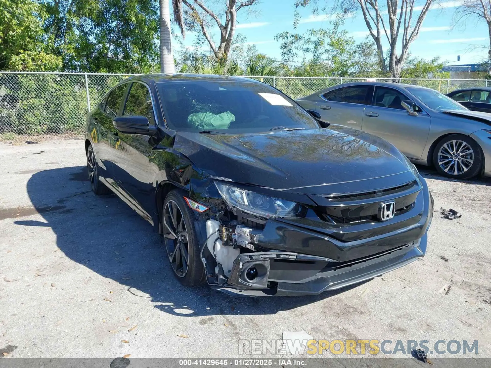 6 fotografías del automóvil dañado 2HGFC2F86MH551028 HONDA CIVIC 2021