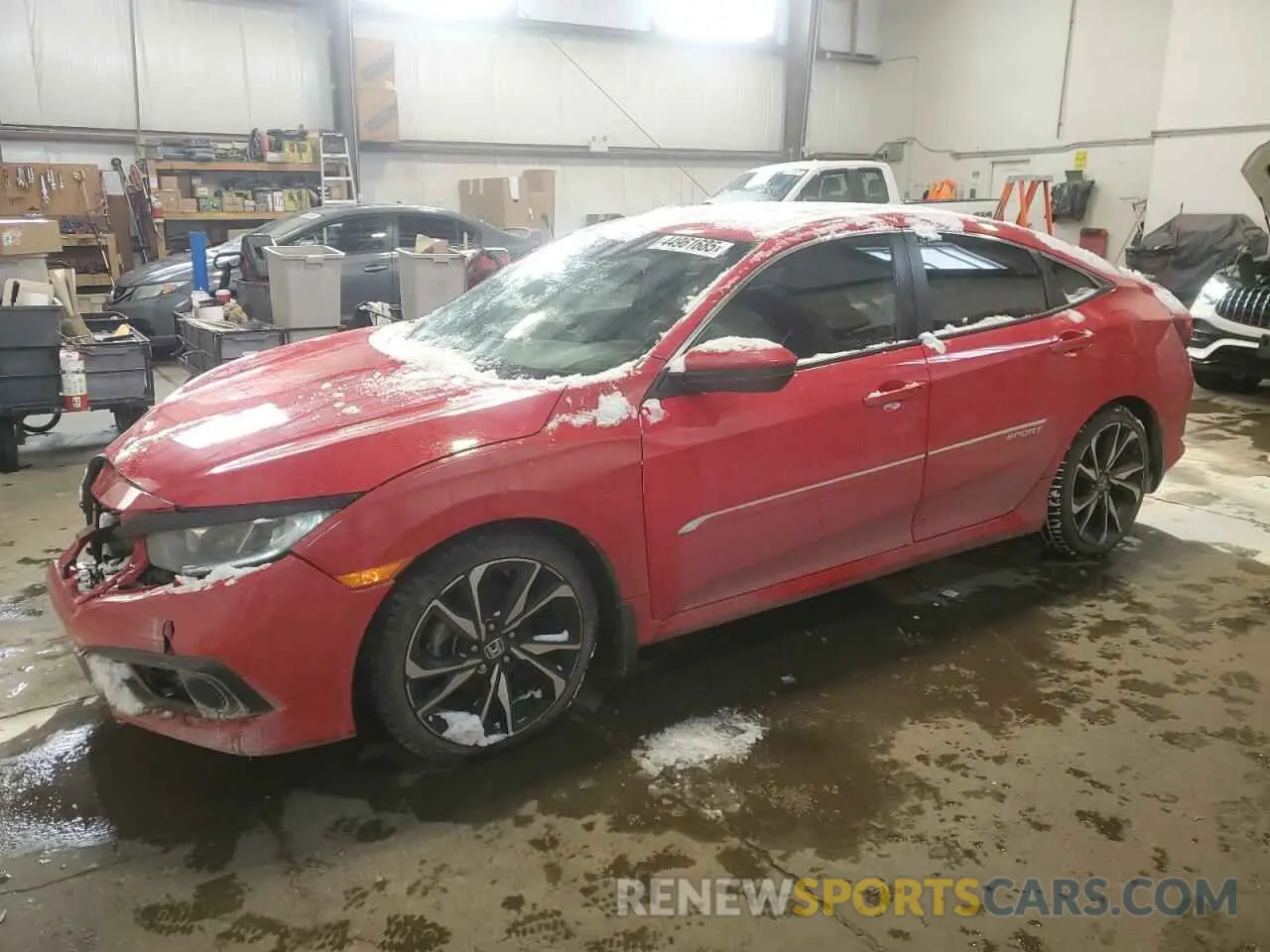 1 fotografías del automóvil dañado 2HGFC2F87MH013292 HONDA CIVIC 2021