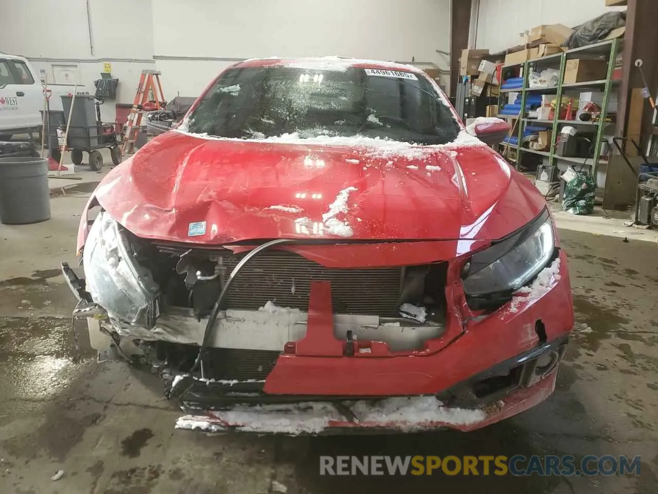 5 fotografías del automóvil dañado 2HGFC2F87MH013292 HONDA CIVIC 2021
