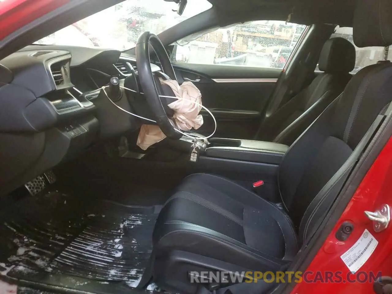 7 fotografías del automóvil dañado 2HGFC2F87MH013292 HONDA CIVIC 2021
