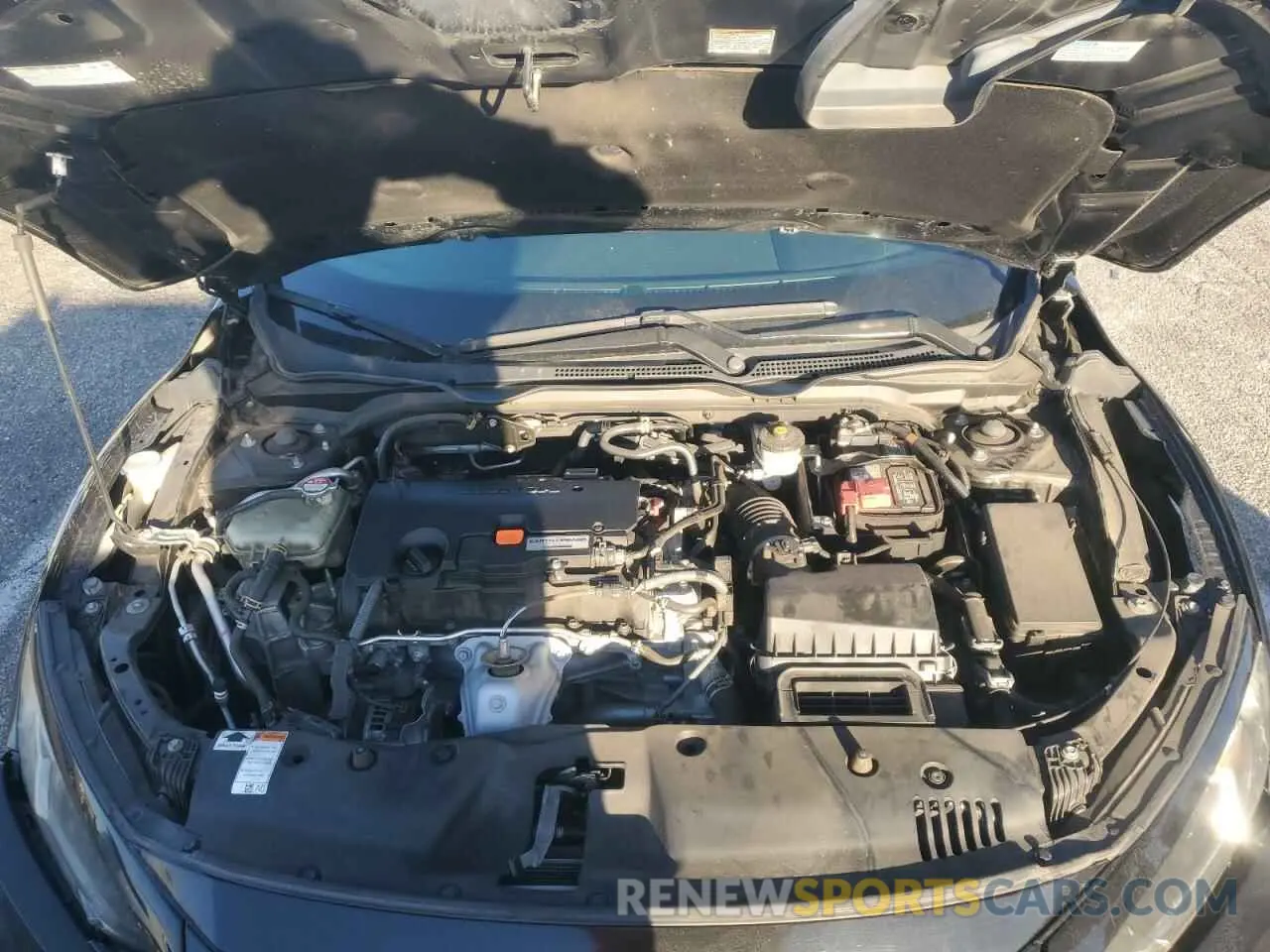 11 fotografías del automóvil dañado 2HGFC2F87MH505028 HONDA CIVIC 2021