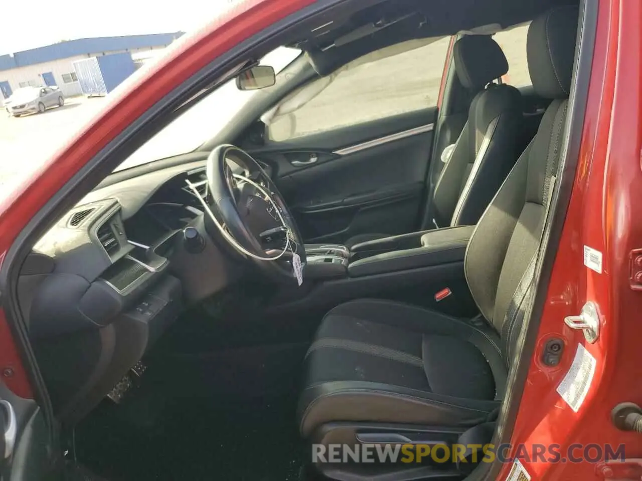 7 fotografías del automóvil dañado 2HGFC2F87MH512870 HONDA CIVIC 2021