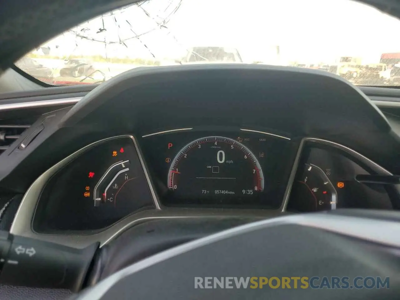 9 fotografías del automóvil dañado 2HGFC2F87MH512870 HONDA CIVIC 2021