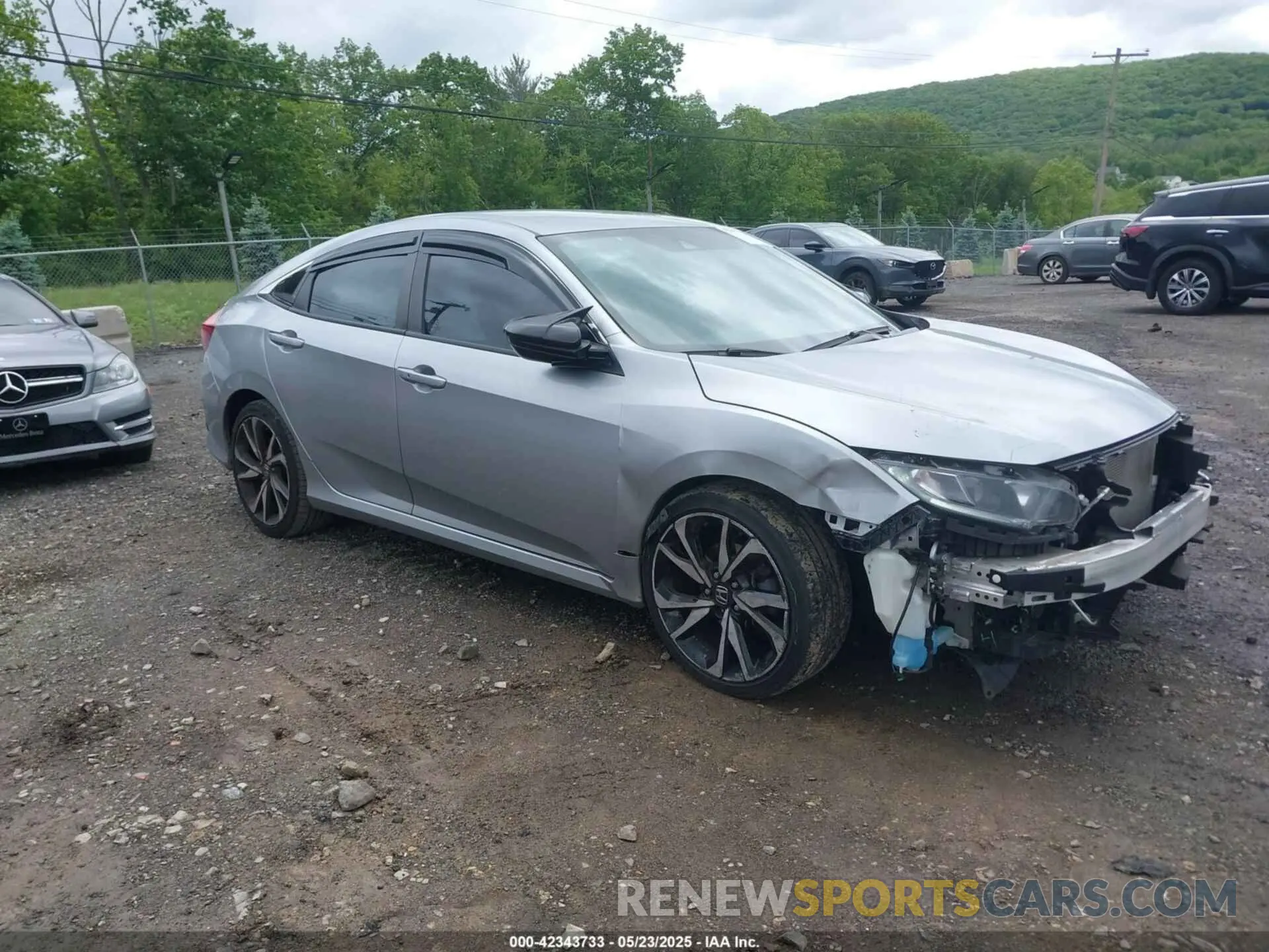 1 fotografías del automóvil dañado 2HGFC2F87MH521102 HONDA CIVIC 2021