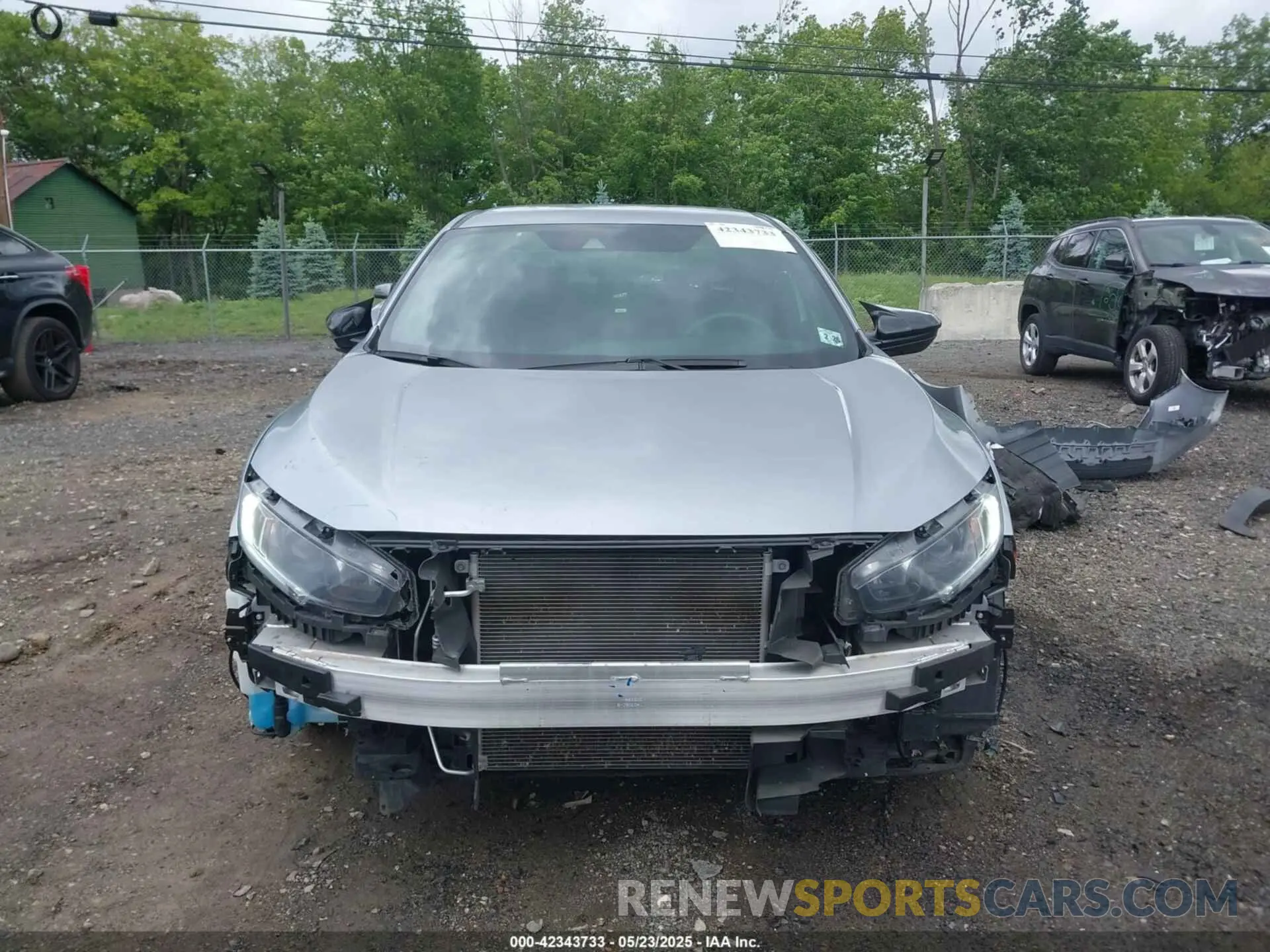 6 fotografías del automóvil dañado 2HGFC2F87MH521102 HONDA CIVIC 2021
