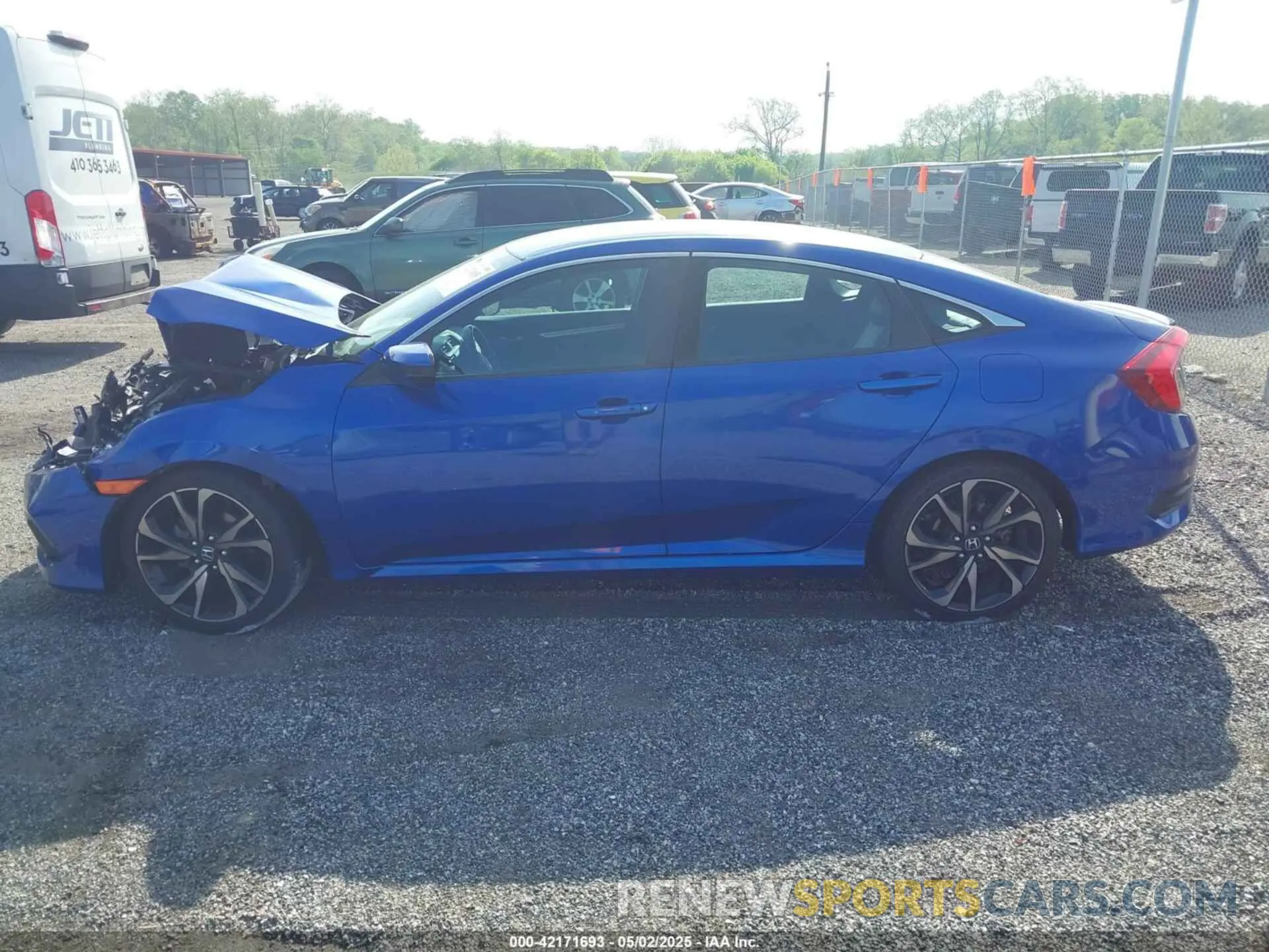 14 fotografías del automóvil dañado 2HGFC2F87MH525814 HONDA CIVIC 2021