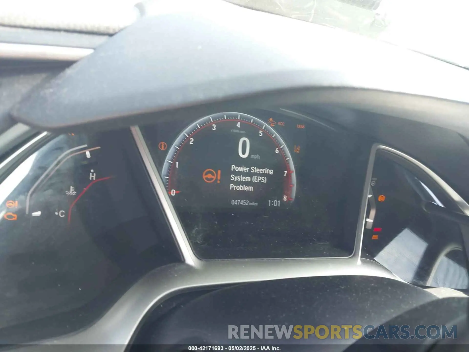 7 fotografías del automóvil dañado 2HGFC2F87MH525814 HONDA CIVIC 2021