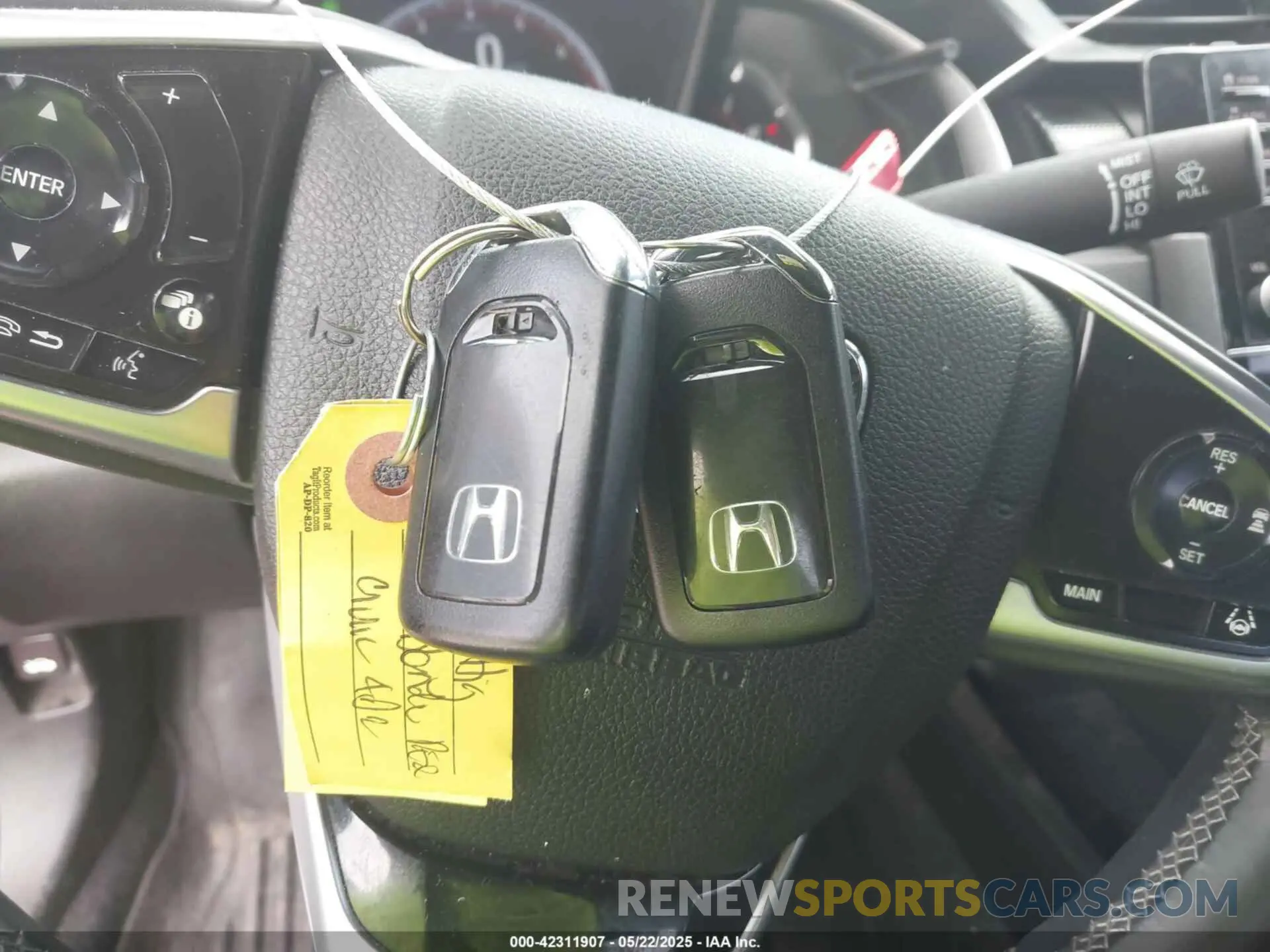 11 fotografías del automóvil dañado 2HGFC2F87MH539535 HONDA CIVIC 2021