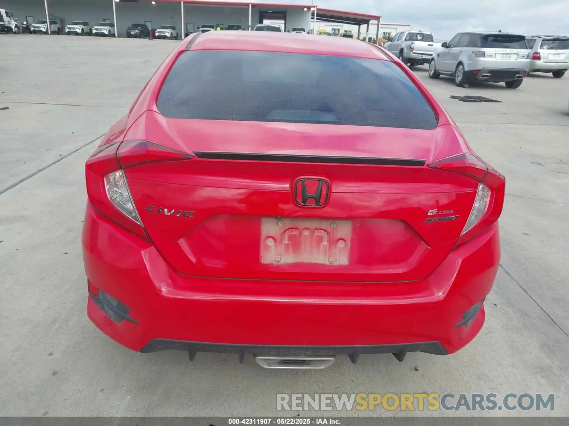 16 fotografías del automóvil dañado 2HGFC2F87MH539535 HONDA CIVIC 2021