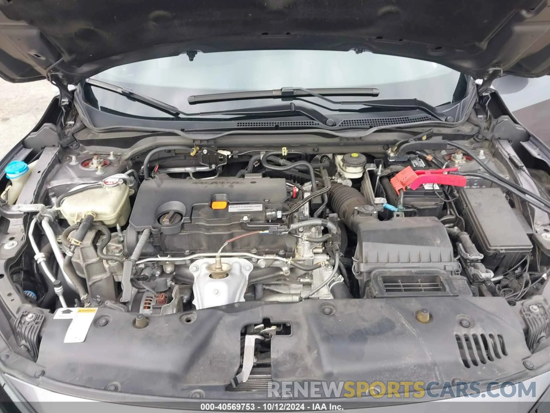 10 fotografías del automóvil dañado 2HGFC2F87MH543570 HONDA CIVIC 2021