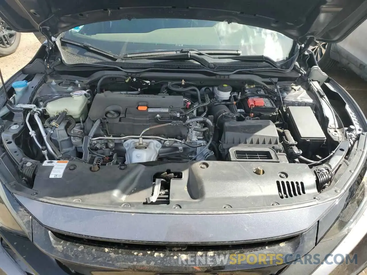 11 fotografías del automóvil dañado 2HGFC2F87MH555475 HONDA CIVIC 2021