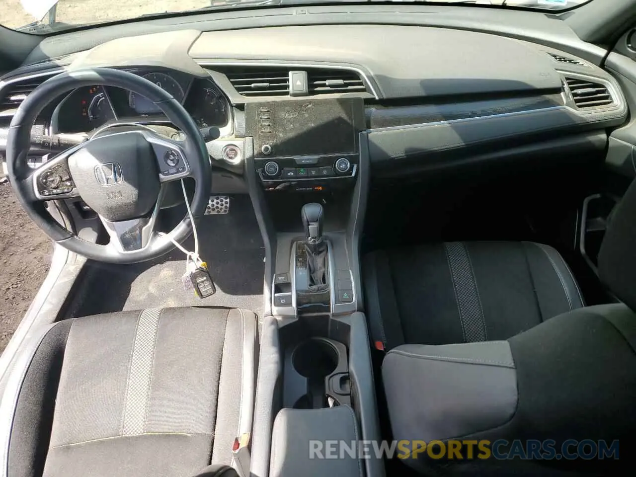 8 fotografías del automóvil dañado 2HGFC2F87MH555475 HONDA CIVIC 2021