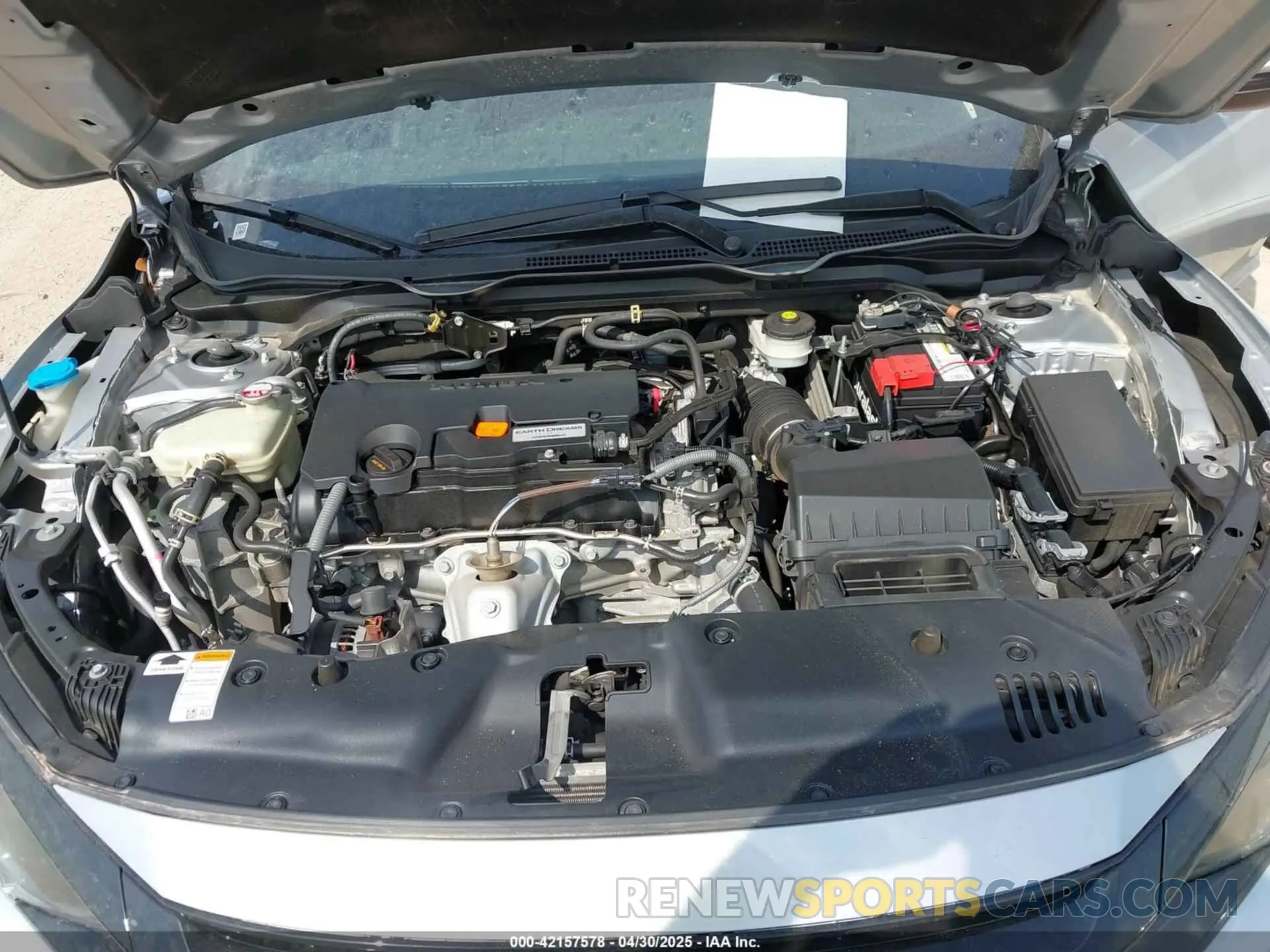 10 fotografías del automóvil dañado 2HGFC2F88MH506026 HONDA CIVIC 2021
