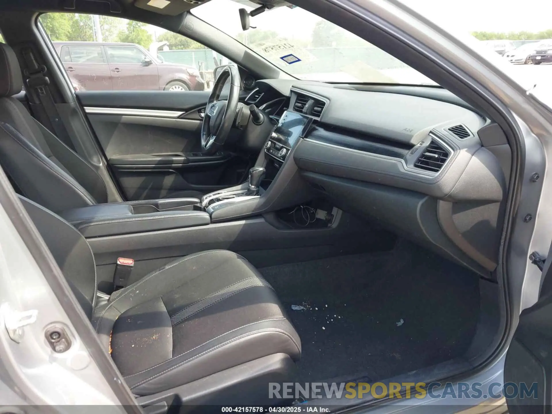 5 fotografías del automóvil dañado 2HGFC2F88MH506026 HONDA CIVIC 2021