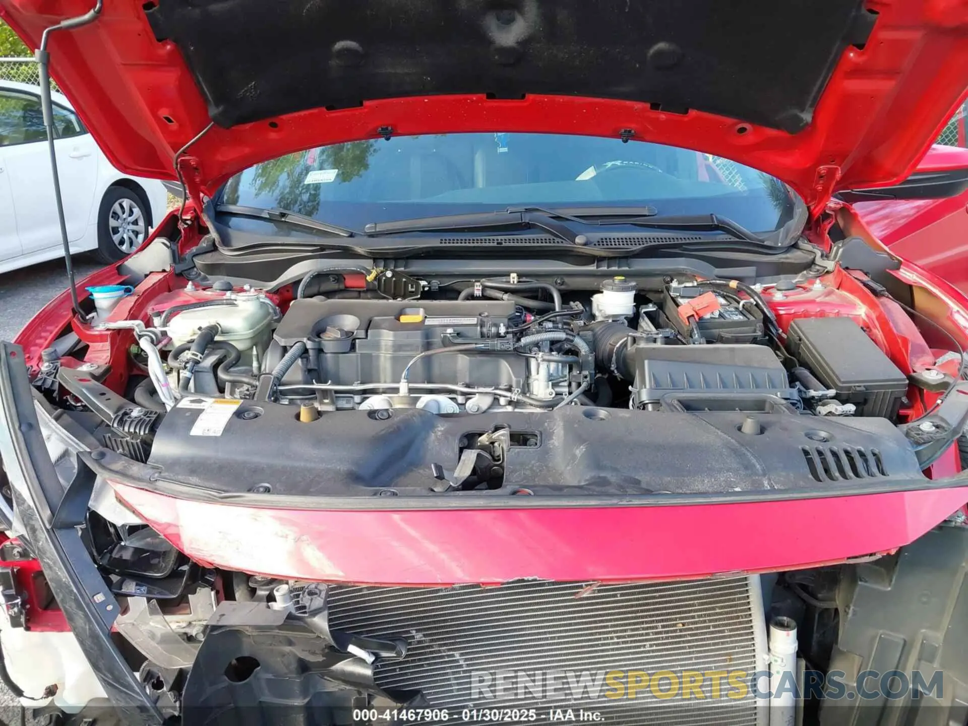 10 fotografías del automóvil dañado 2HGFC2F88MH513302 HONDA CIVIC 2021