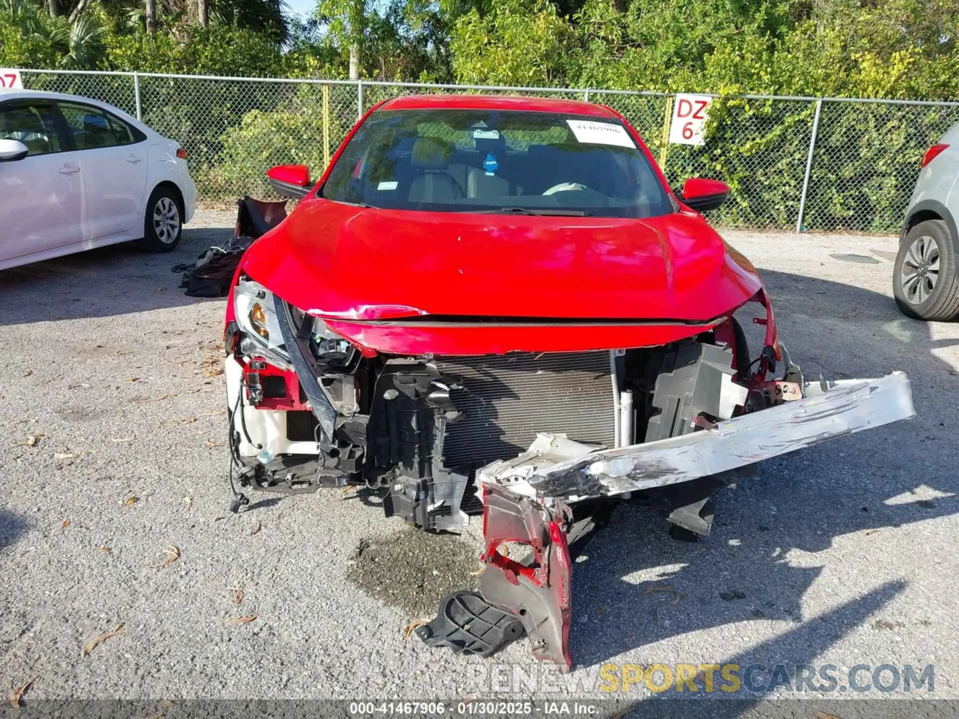 6 fotografías del automóvil dañado 2HGFC2F88MH513302 HONDA CIVIC 2021