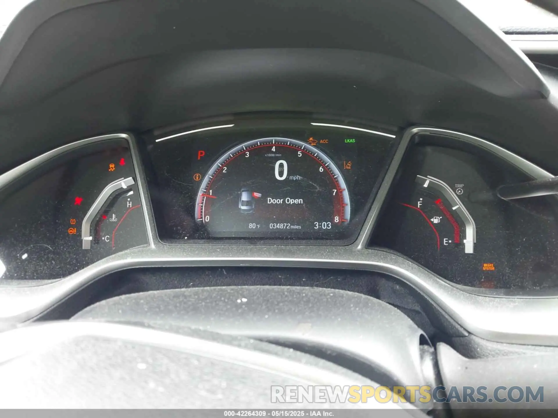 16 fotografías del automóvil dañado 2HGFC2F88MH522551 HONDA CIVIC 2021