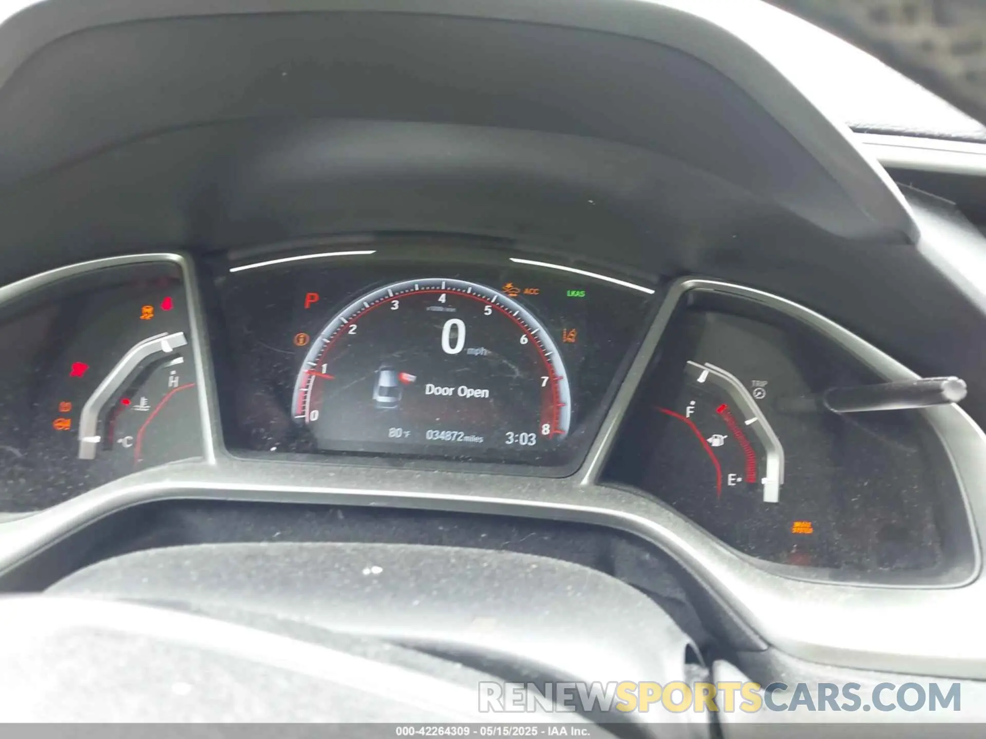 7 fotografías del automóvil dañado 2HGFC2F88MH522551 HONDA CIVIC 2021