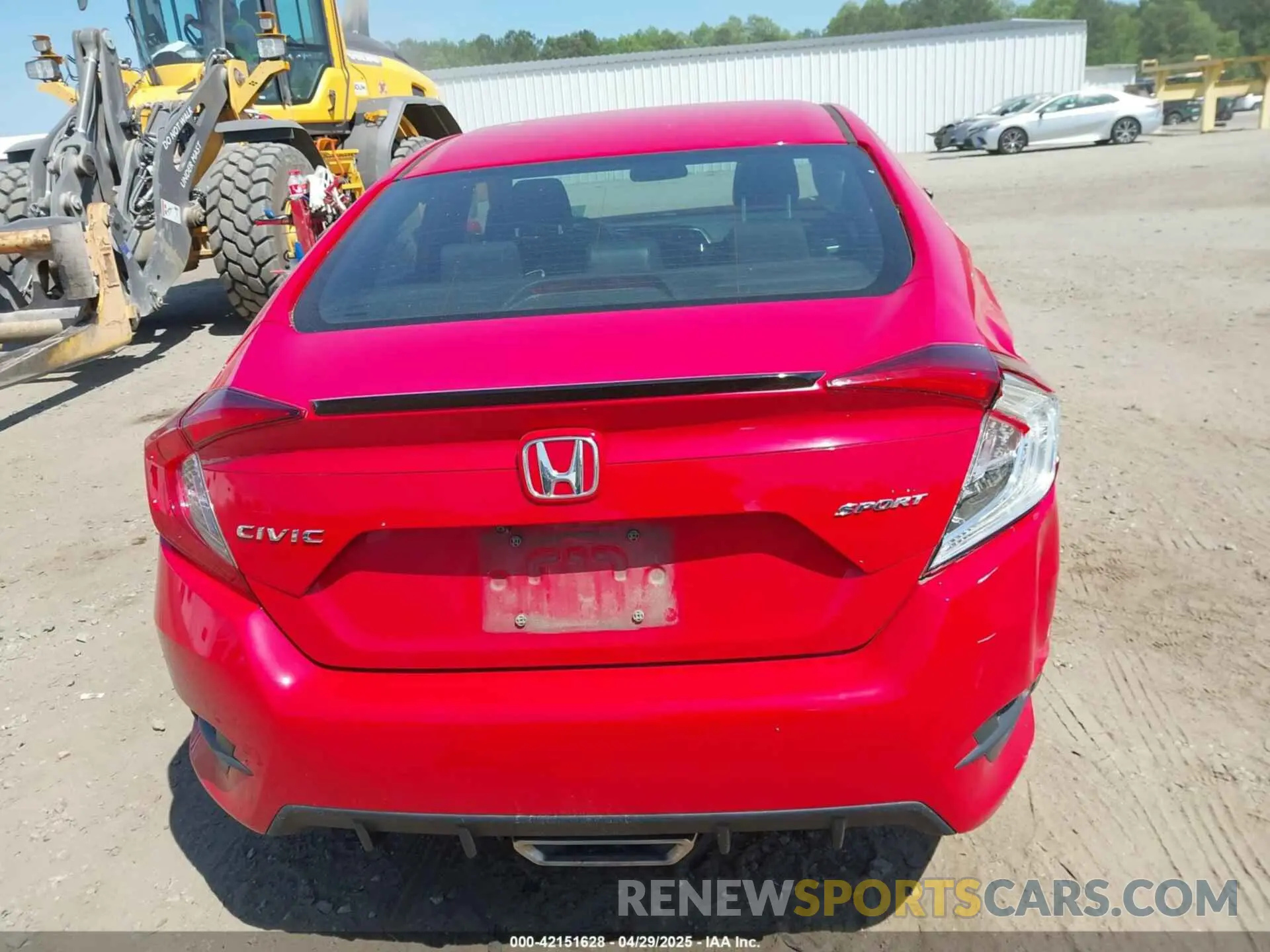 15 fotografías del automóvil dañado 2HGFC2F88MH536725 HONDA CIVIC 2021