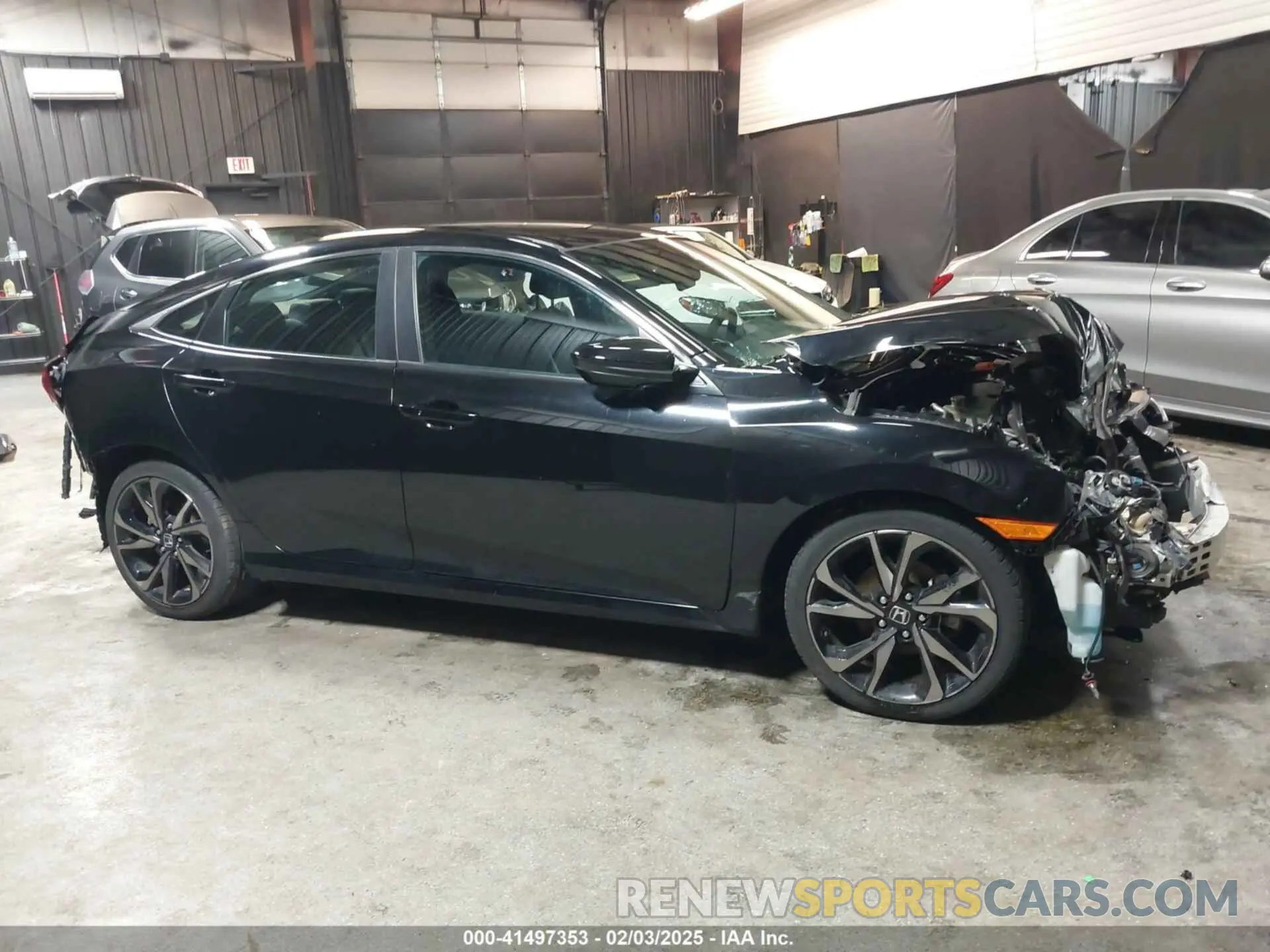 14 fotografías del automóvil dañado 2HGFC2F88MH544520 HONDA CIVIC 2021