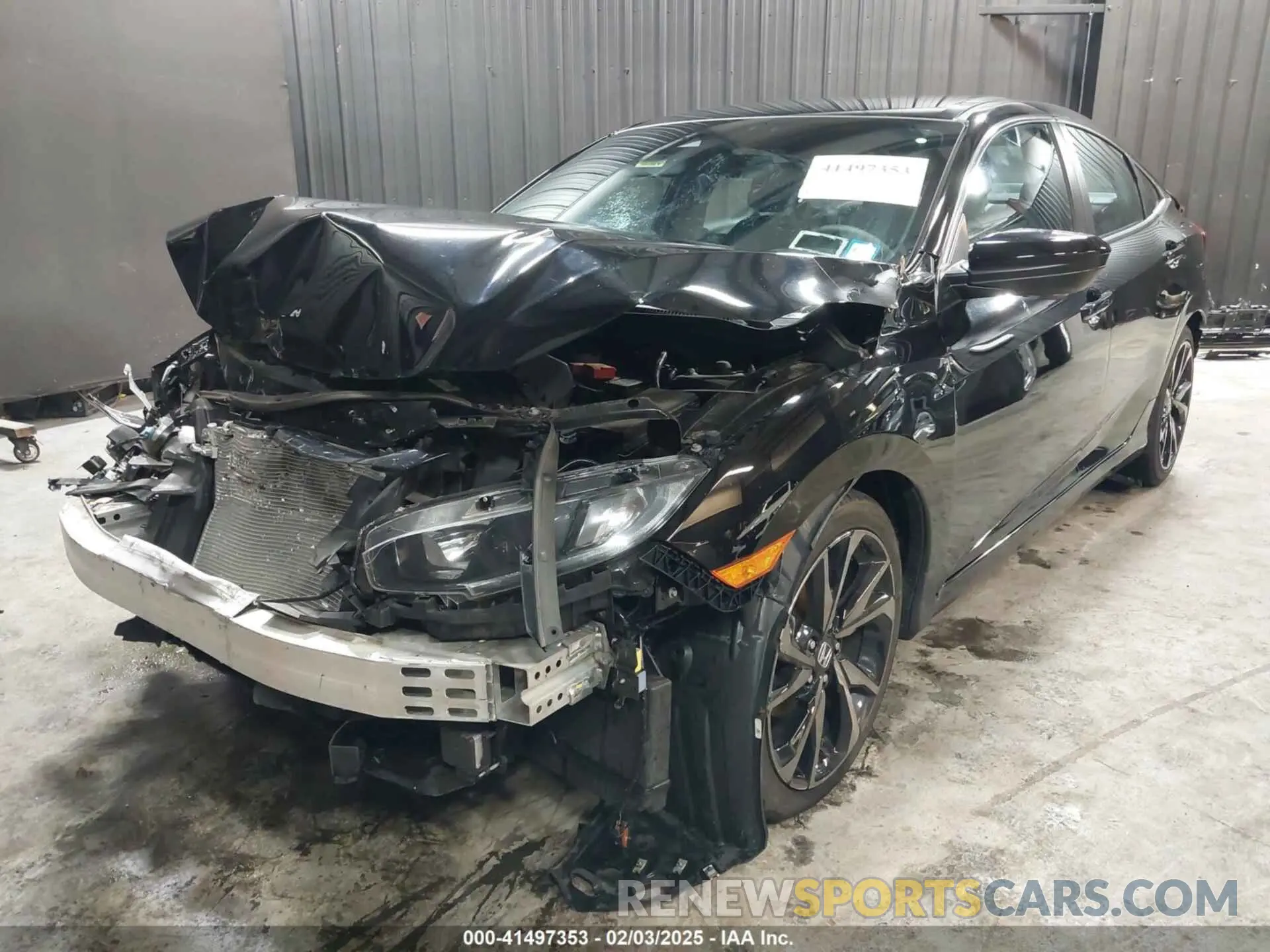 2 fotografías del automóvil dañado 2HGFC2F88MH544520 HONDA CIVIC 2021