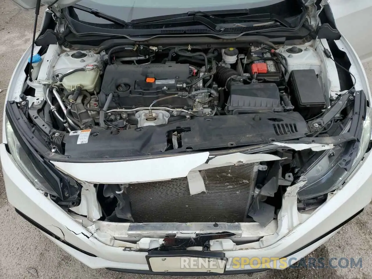 11 fotografías del automóvil dañado 2HGFC2F88MH545831 HONDA CIVIC 2021