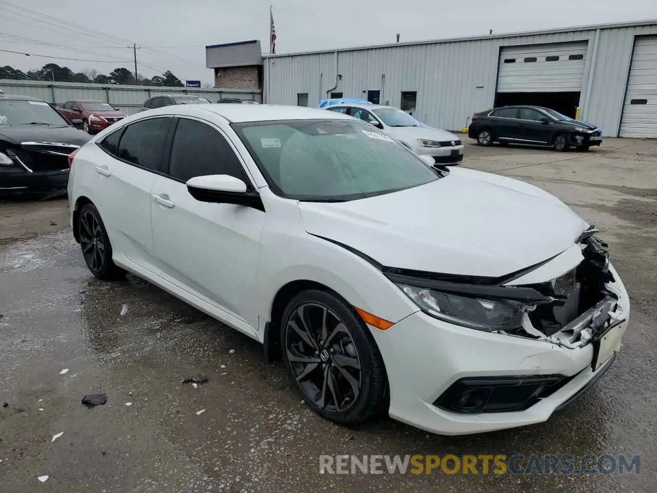 4 fotografías del automóvil dañado 2HGFC2F88MH545831 HONDA CIVIC 2021