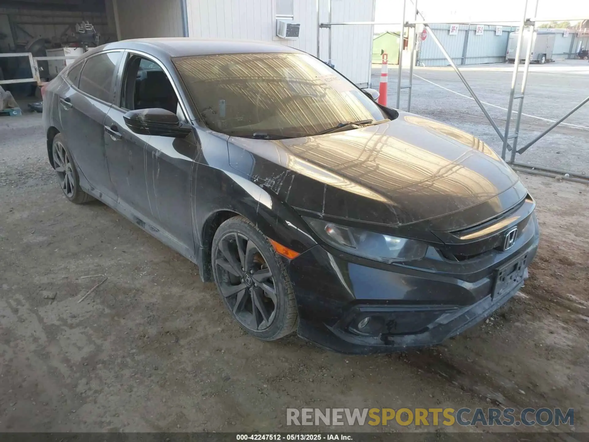 1 fotografías del automóvil dañado 2HGFC2F88MH546283 HONDA CIVIC 2021