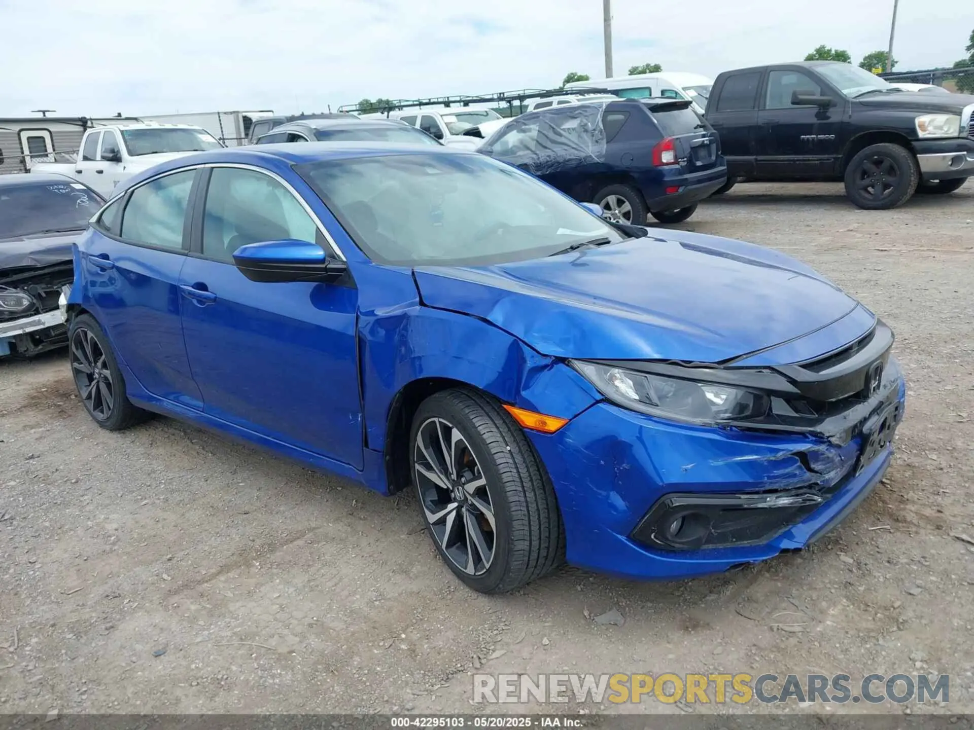 1 fotografías del automóvil dañado 2HGFC2F89MH519111 HONDA CIVIC 2021
