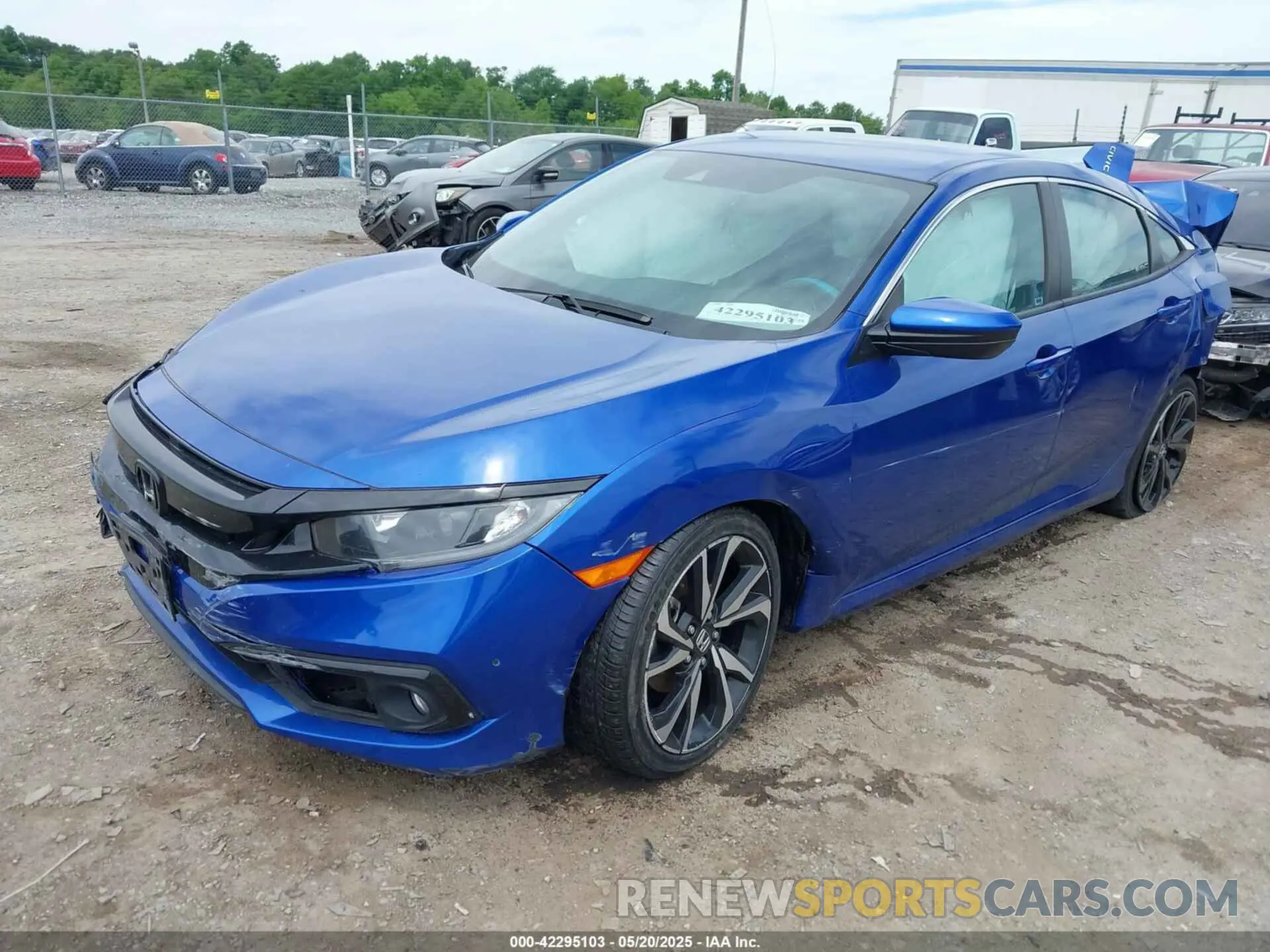 2 fotografías del automóvil dañado 2HGFC2F89MH519111 HONDA CIVIC 2021