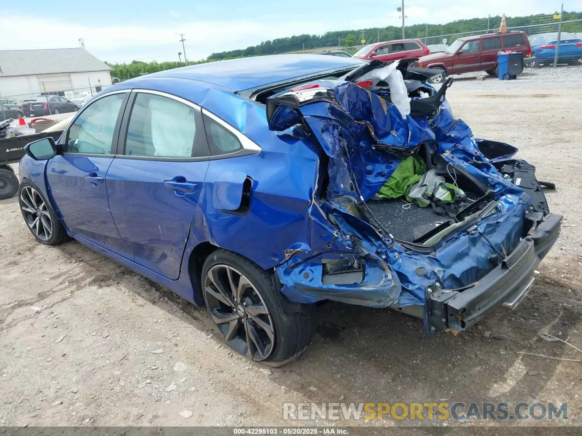 3 fotografías del automóvil dañado 2HGFC2F89MH519111 HONDA CIVIC 2021