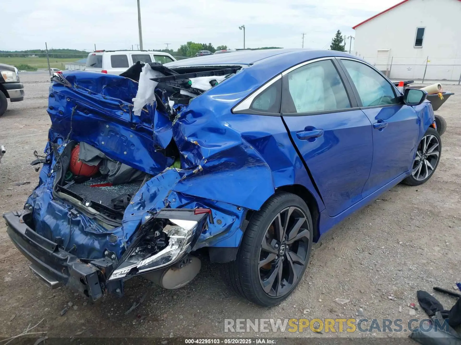 4 fotografías del automóvil dañado 2HGFC2F89MH519111 HONDA CIVIC 2021