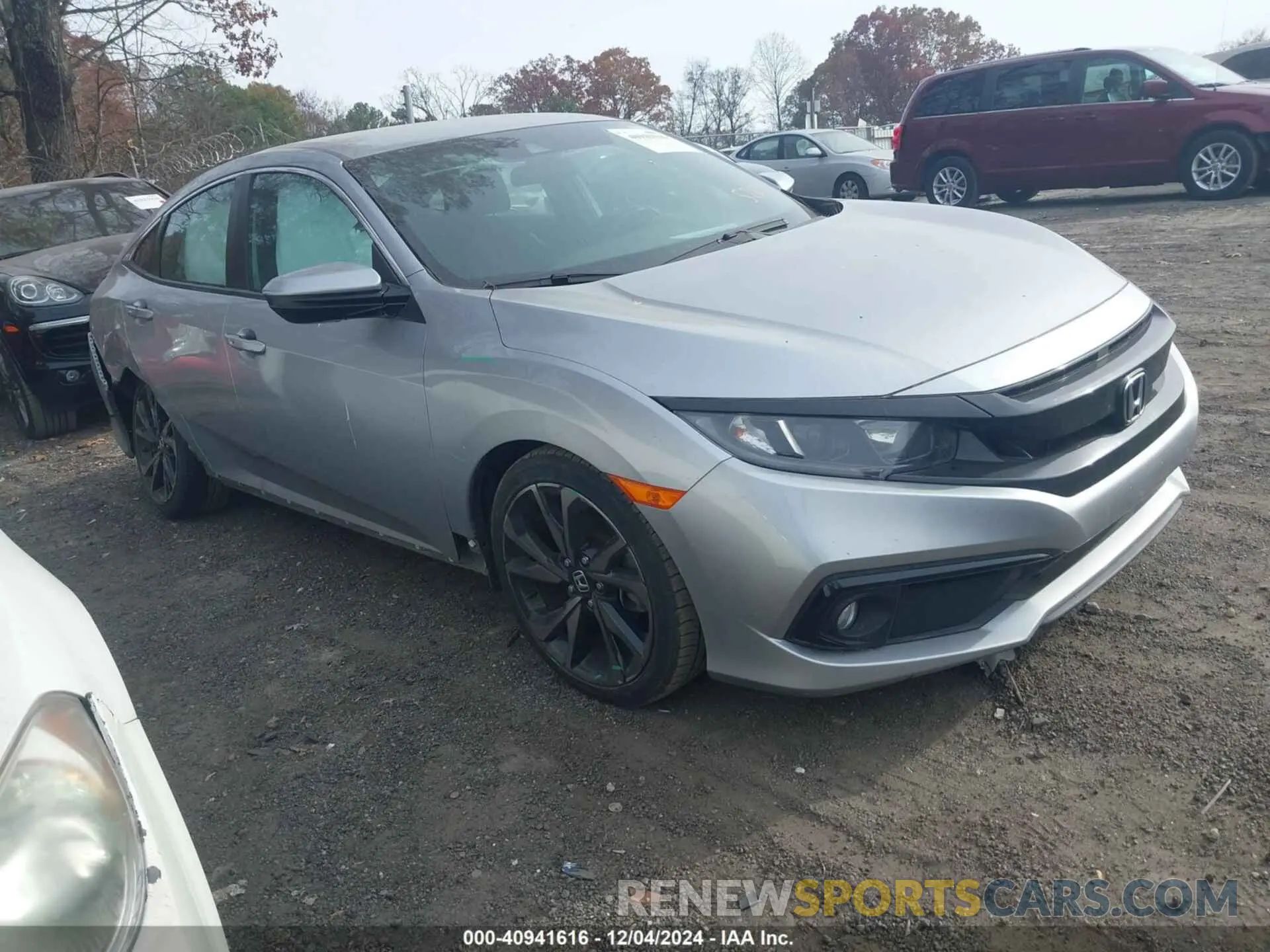 1 fotografías del automóvil dañado 2HGFC2F89MH520338 HONDA CIVIC 2021