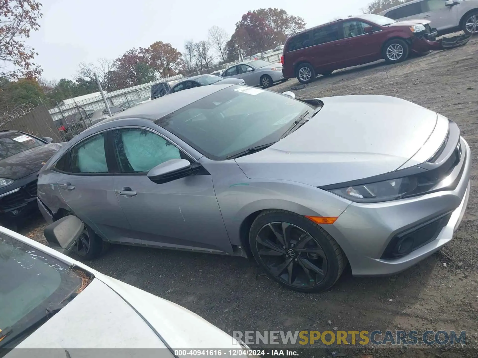 14 fotografías del automóvil dañado 2HGFC2F89MH520338 HONDA CIVIC 2021