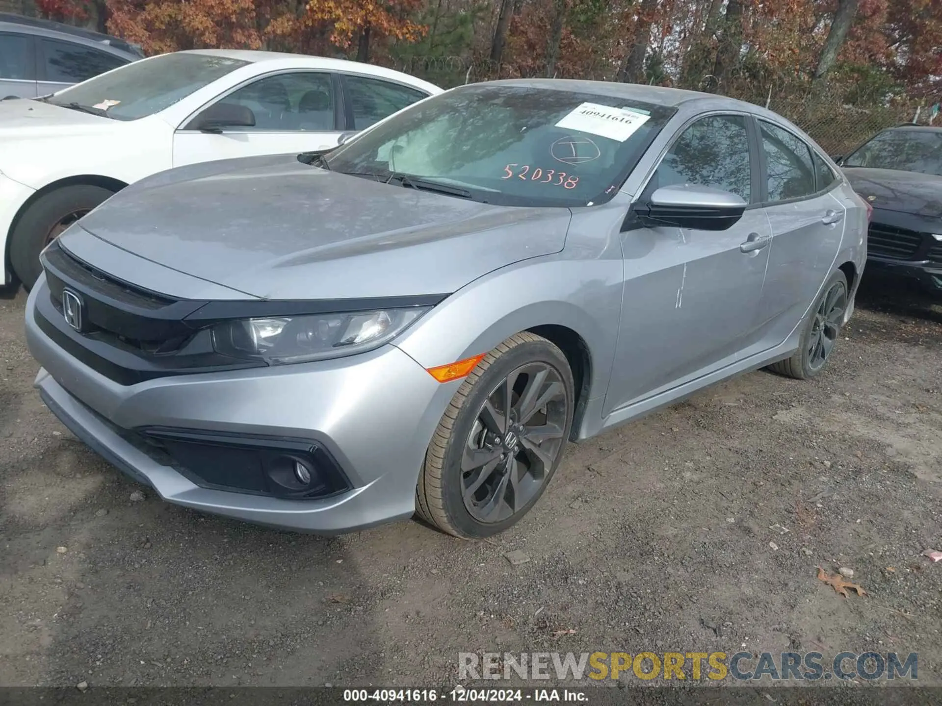2 fotografías del automóvil dañado 2HGFC2F89MH520338 HONDA CIVIC 2021