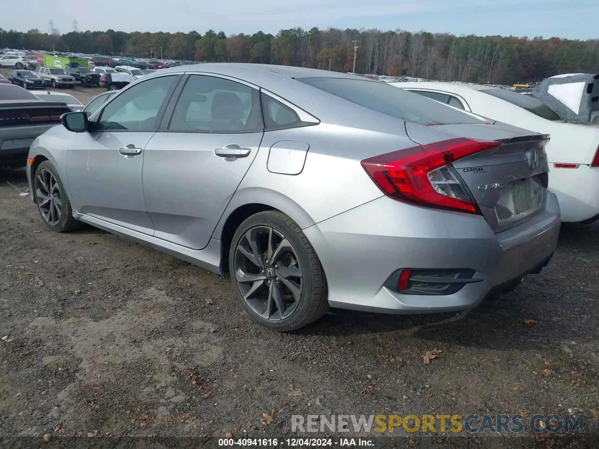 3 fotografías del automóvil dañado 2HGFC2F89MH520338 HONDA CIVIC 2021
