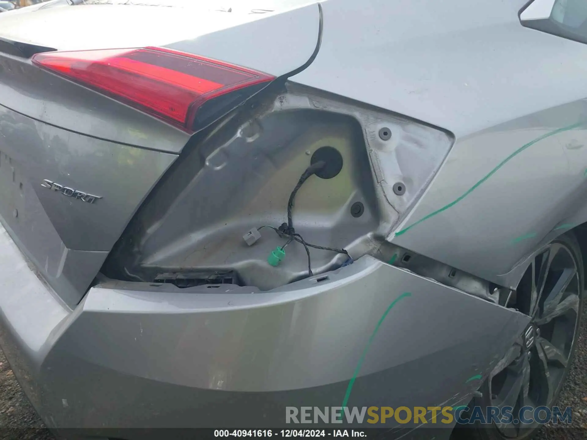 6 fotografías del automóvil dañado 2HGFC2F89MH520338 HONDA CIVIC 2021