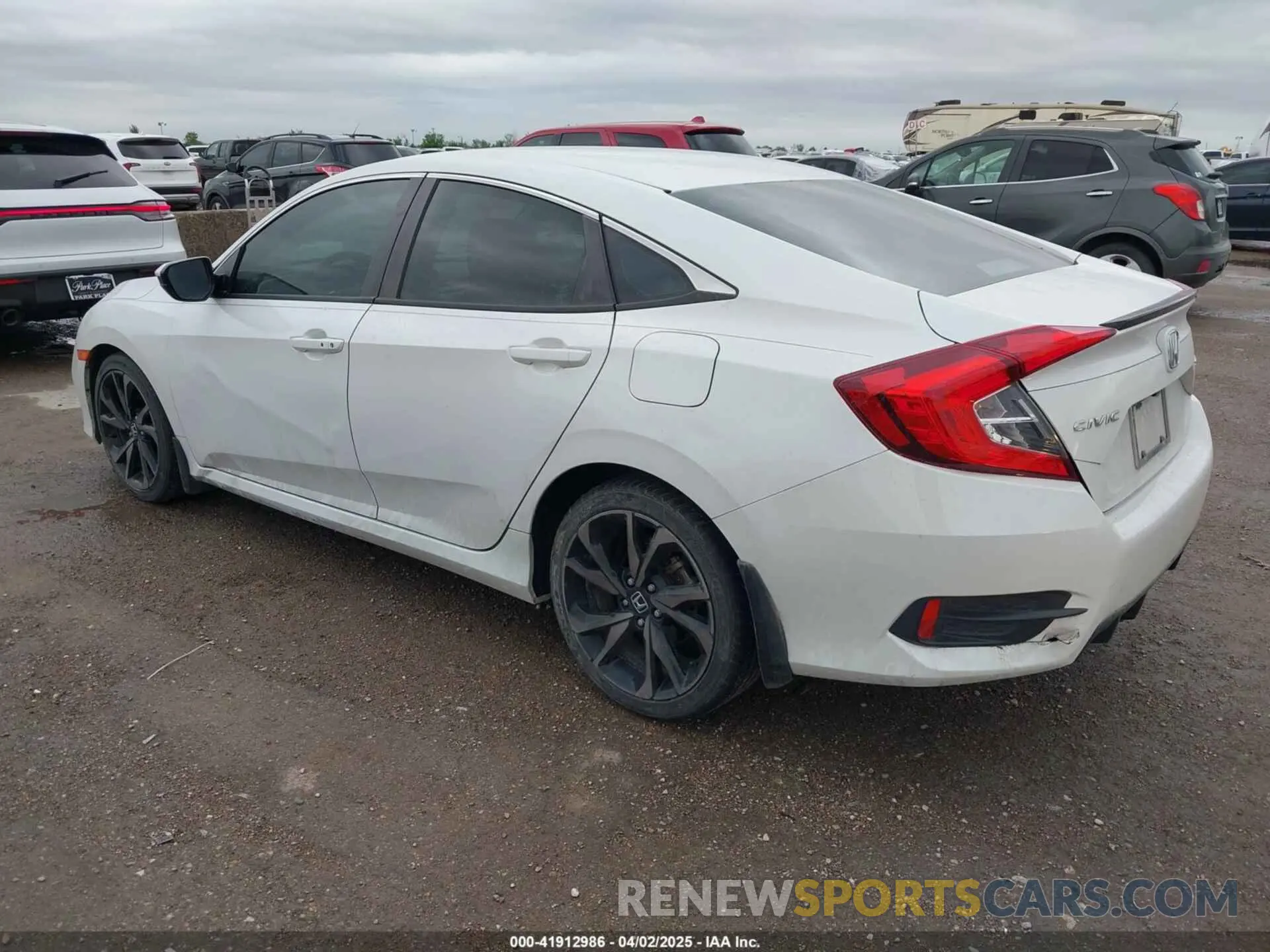 3 fotografías del automóvil dañado 2HGFC2F89MH522509 HONDA CIVIC 2021
